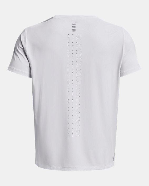 Men's UA Iso-Chill Laser Heat Short Sleeve in White image number 7